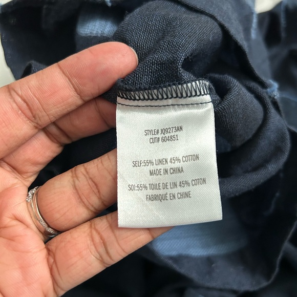 Anthropologie | Eva Franco textured polka dot jumpsuit - Picture 10 of 16